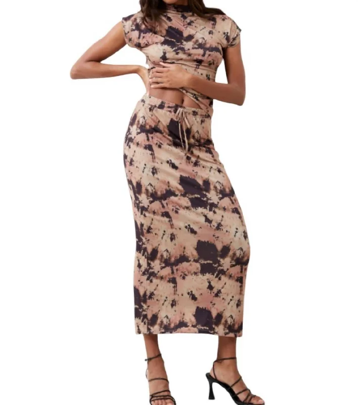 women's bodycon mini skirtsAva Skirt In Mocha Chocoolate