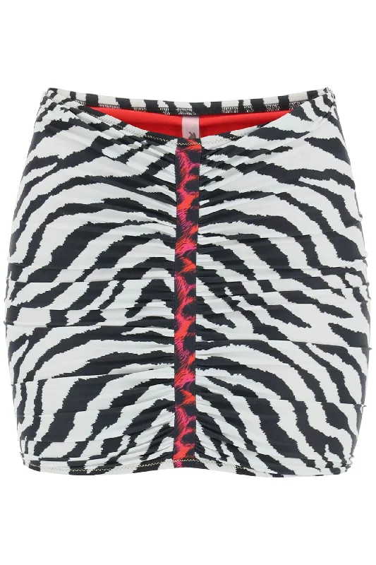 women's versatile work skirtsReina Olga Women's Geraldina Animalier Mini Skirt