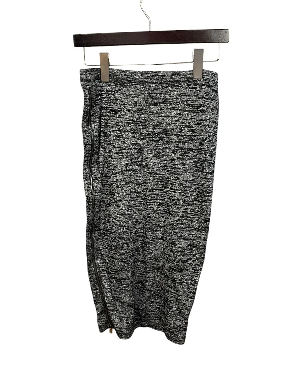 women's tiered skirtsSkirt Midi By Express In Grey, Size: S