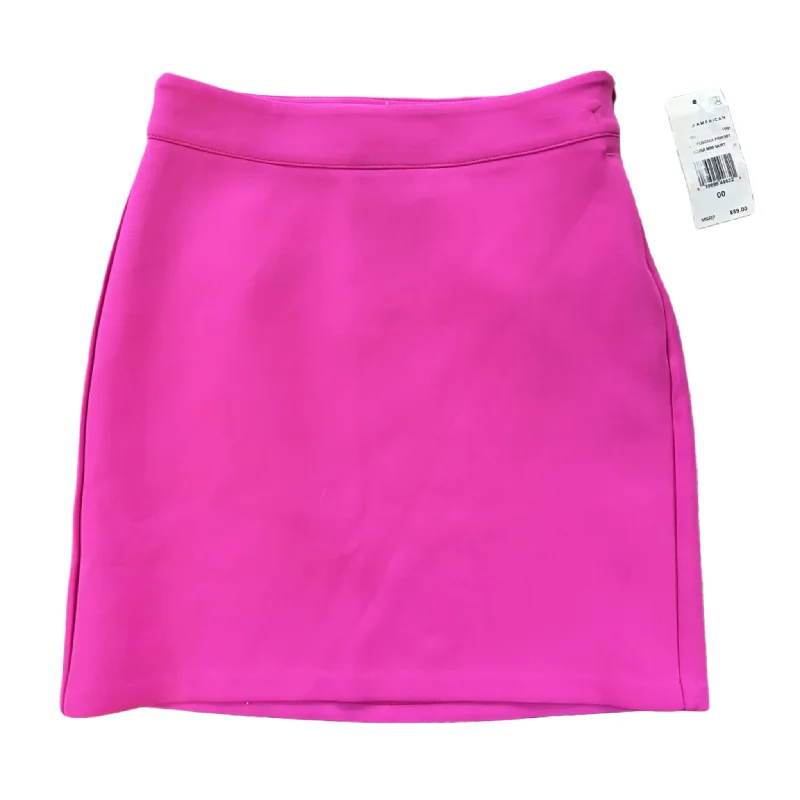 women's elegant skater skirtsSkirt Mini & Short By Good American In Pink, Size: 00