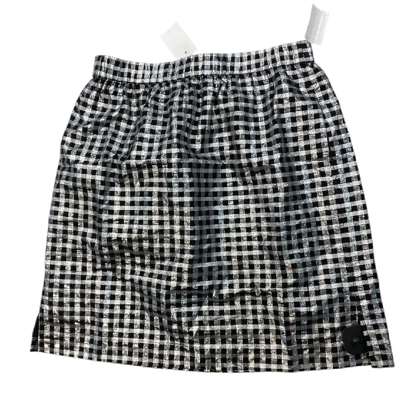 women's pencil skirtsSkirt Mini & Short By J. Crew In Black & White, Size: S