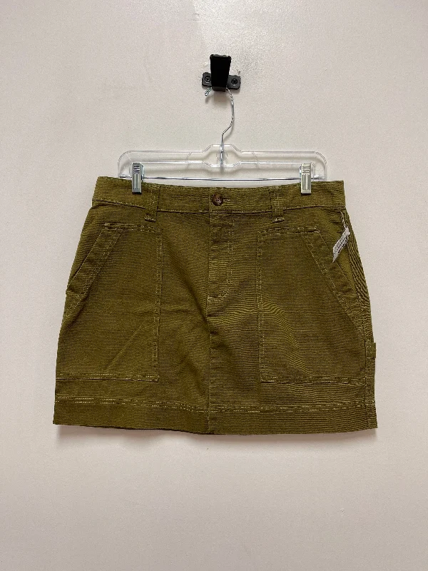 women's vintage leather skirtsSkirt Mini & Short By Old Navy In Green, Size: 10