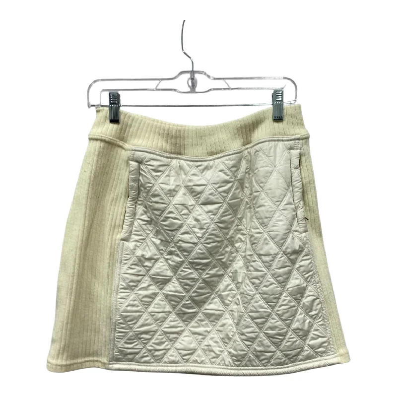 women's everyday casual skirtsSkirt Mini & Short By Prana In Cream, Size:L