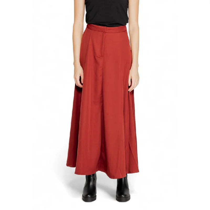 women's solid-color skirtsVero Moda  Polyester Women's Skirt